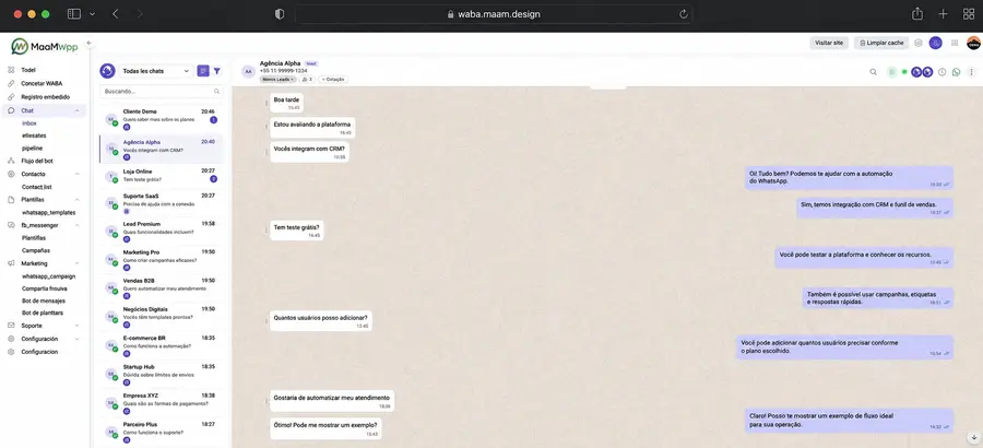 MaaM WP Dashboard